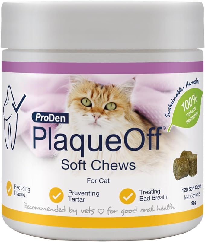 ProDen PlaqueOff® Cat Soft Chews (120)