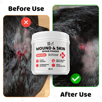 Wound & Skin Repair Powder For Dogs