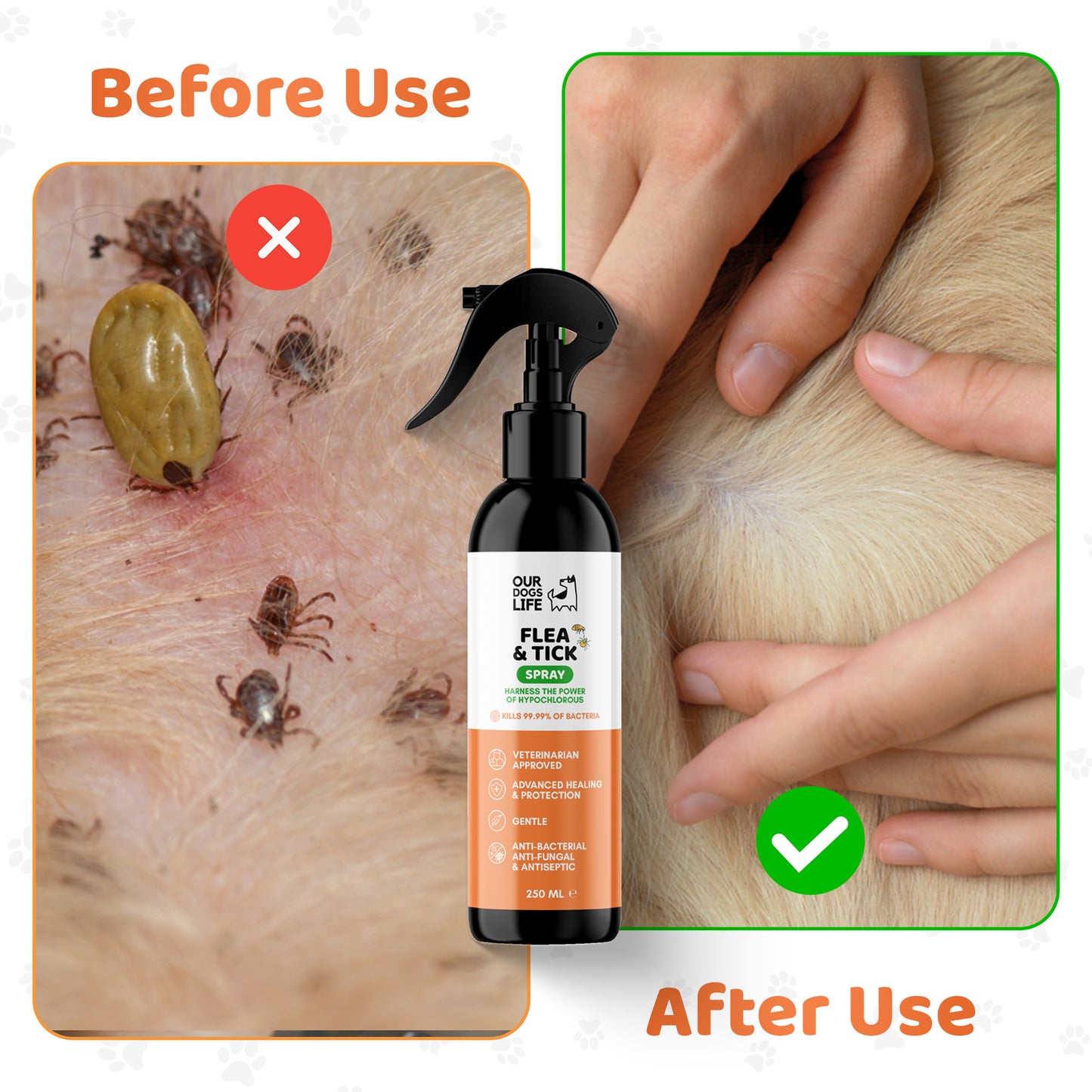 Flea & Tick Spray for Dogs