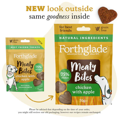 Meaty Bites - Chicken with Apple (1 x 70g)