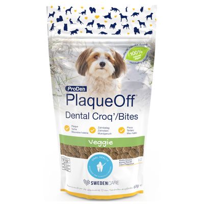 ProDen PlaqueOff Dental Bites for Cats & Small Dogs 60g