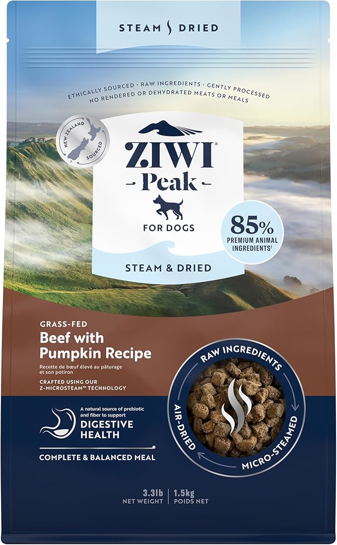 Ziwipeak Dog Steam & Dried Beef