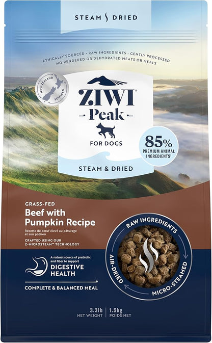 Ziwipeak Dog Steam & Dried Beef
