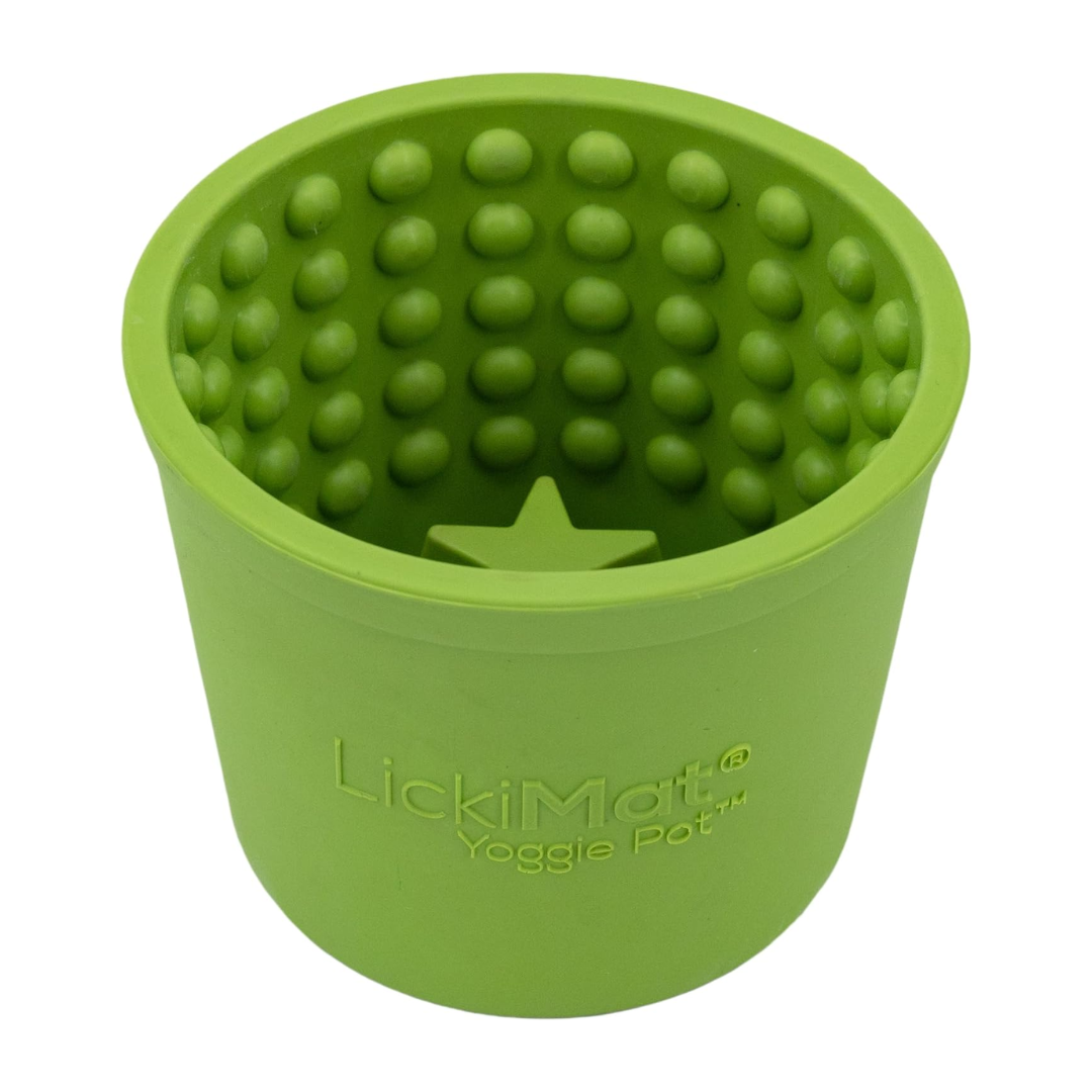 LickiMat Yoggie Pot - Green