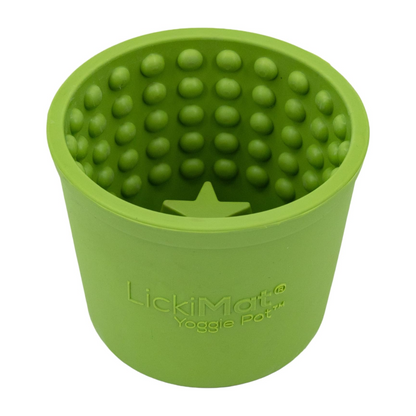 LickiMat Yoggie Pot - Green