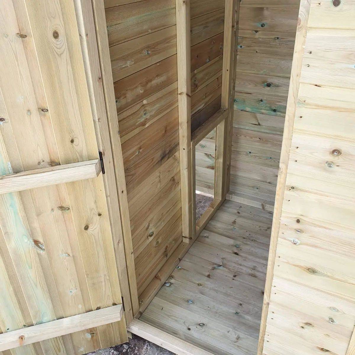 Benchmark Dog Kennel - Single 10 x 4ft, Premium Wood Range