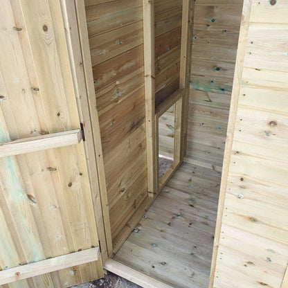 Benchmark Dog Kennel - Single 10 x 4ft, Premium Wood Range