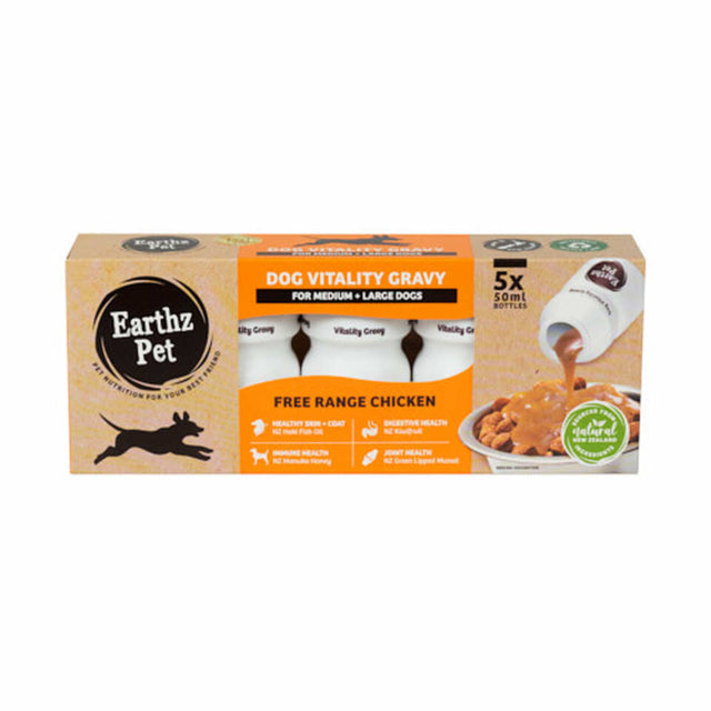 Vitality Chicken Gravy For Large Dogs 50ml