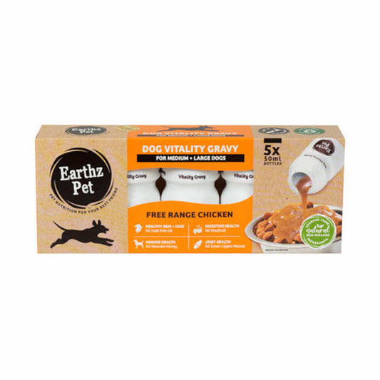 Vitality Chicken Gravy For Large Dogs 50ml