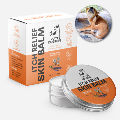 Dog skin itch relief online