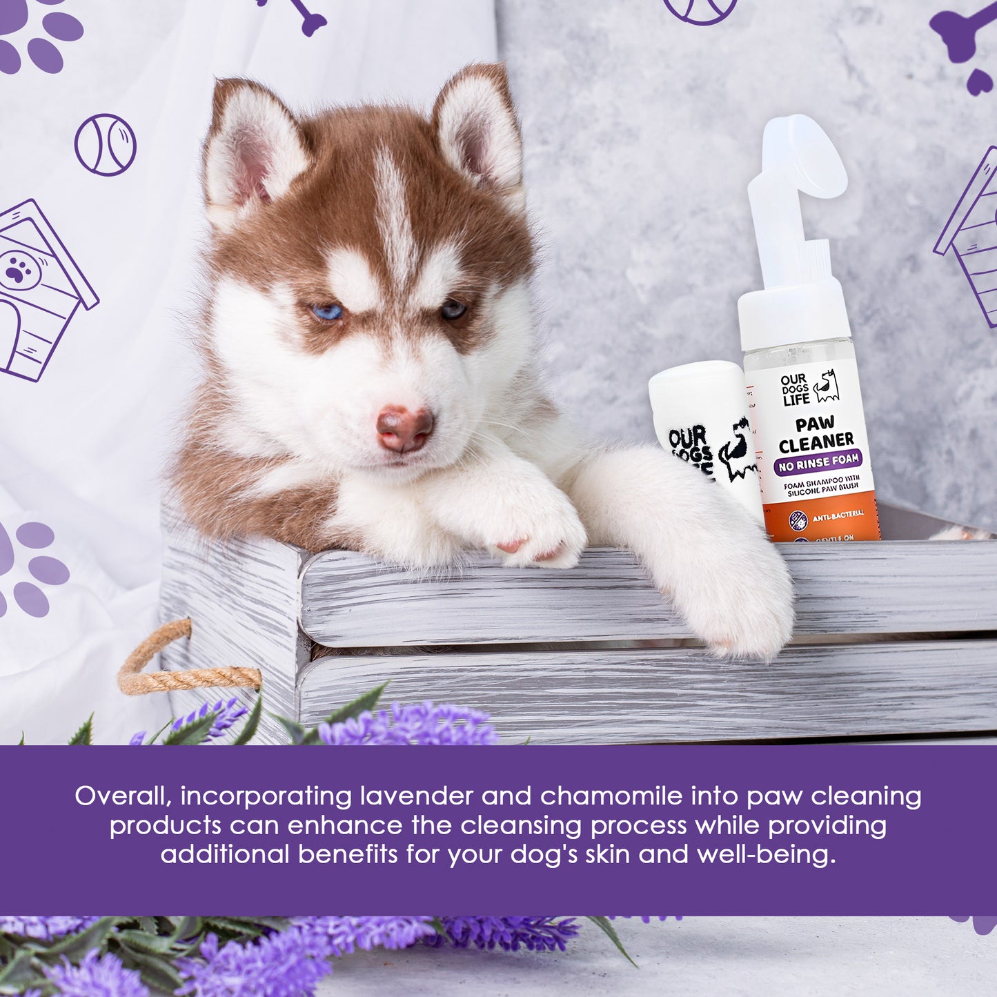 Paw Cleaner Shampoo With Towel