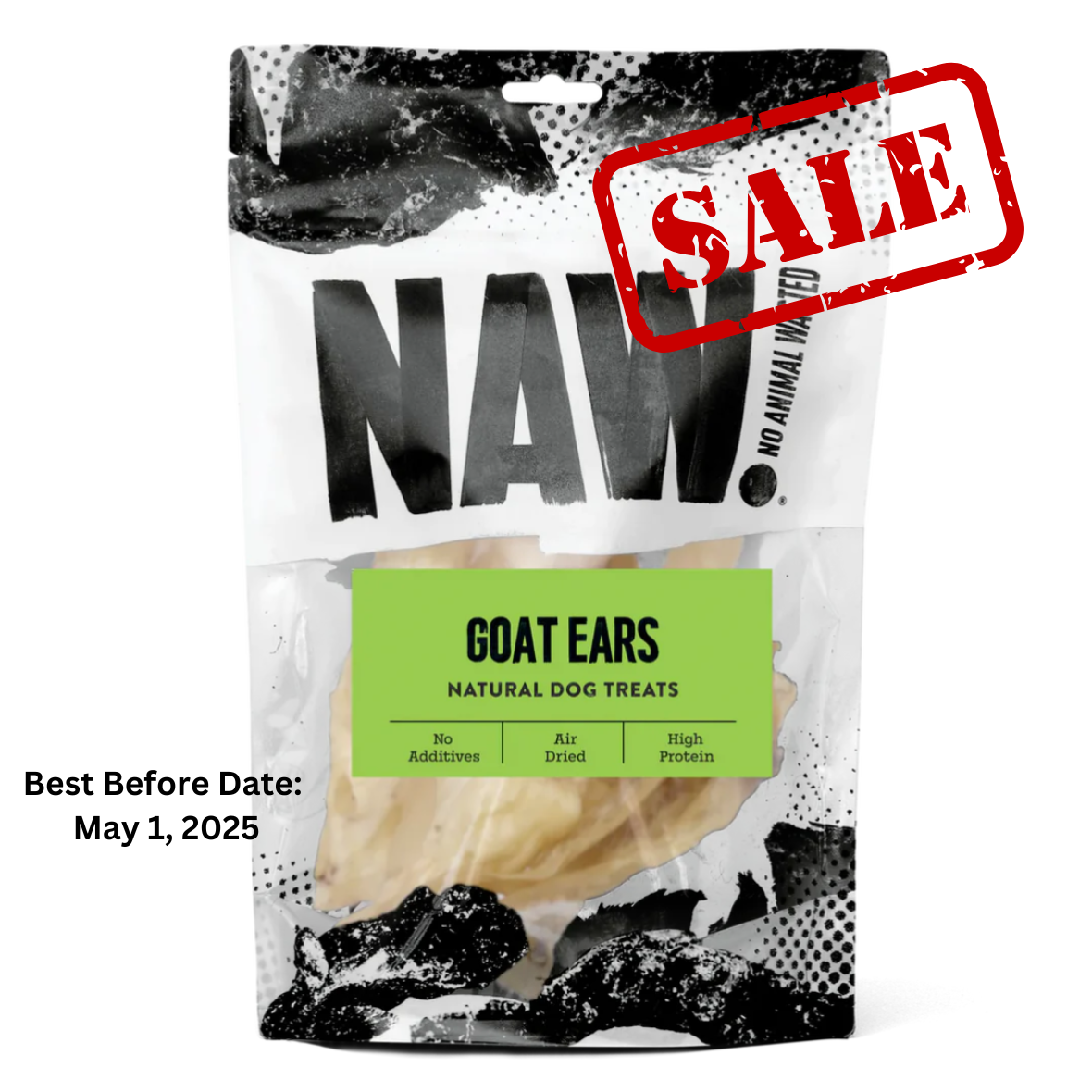 NAW Goat Ears Dog Treats (100g)
