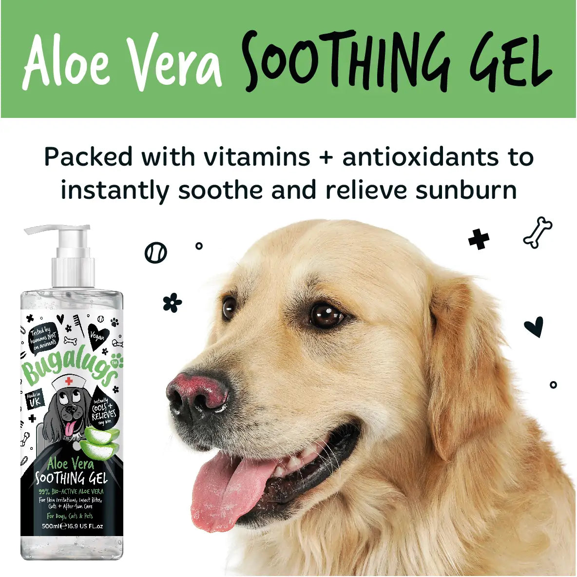 Aloe vera gel for dogs eyes hot sale