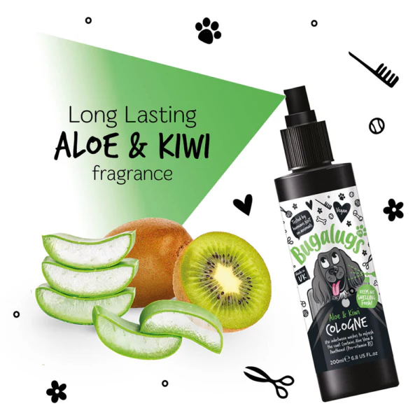 Bugalugs Aloe & Kiwi Dog Cologne