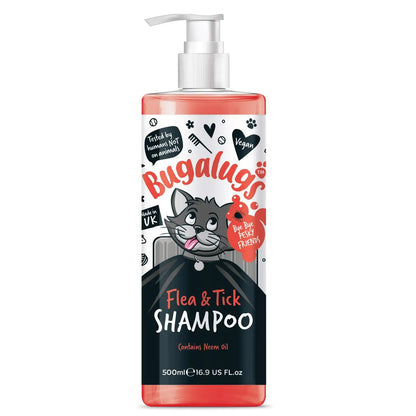 Bugalugs Cat Flea and Tick Shampoo