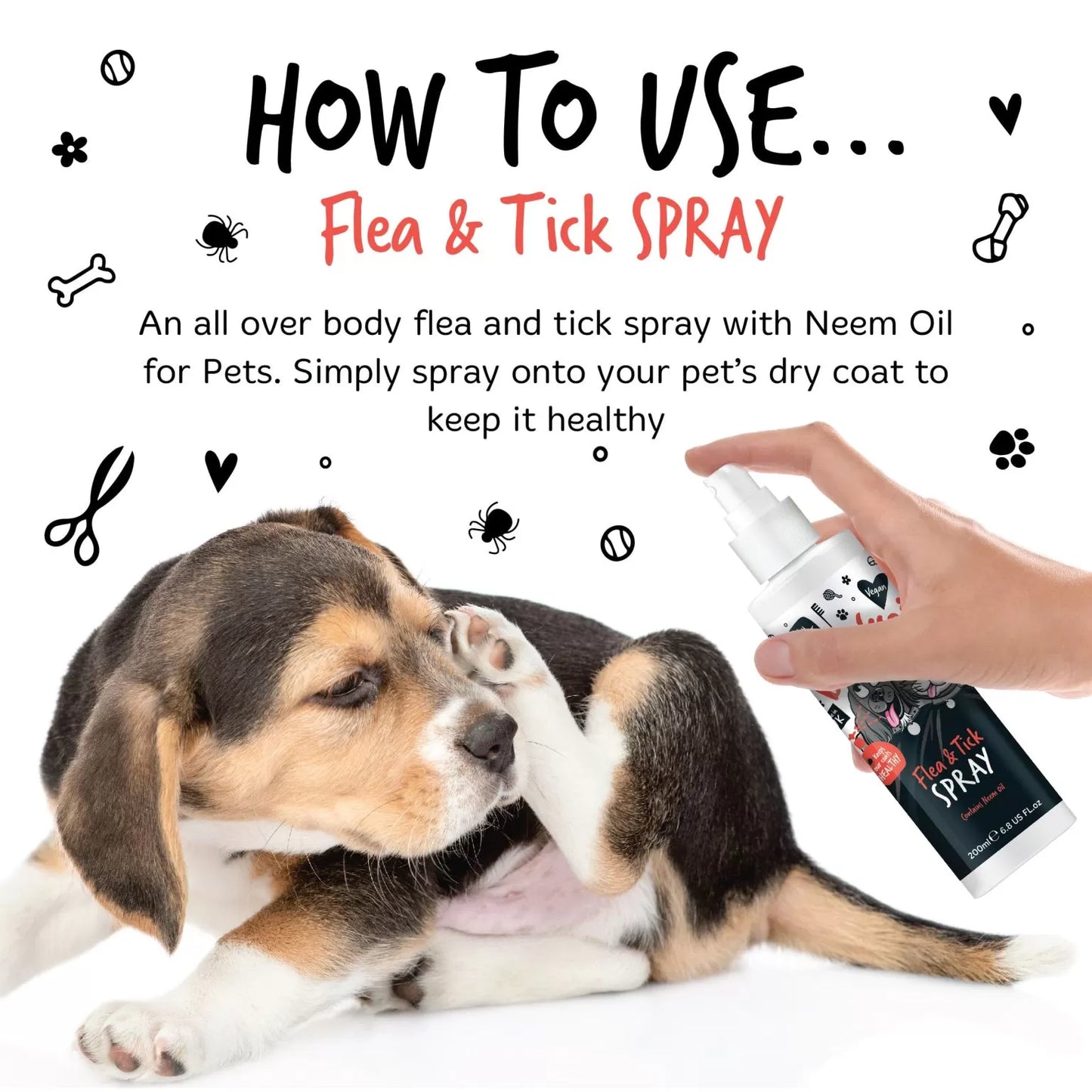 Bugalugs Flea and Tick Spray