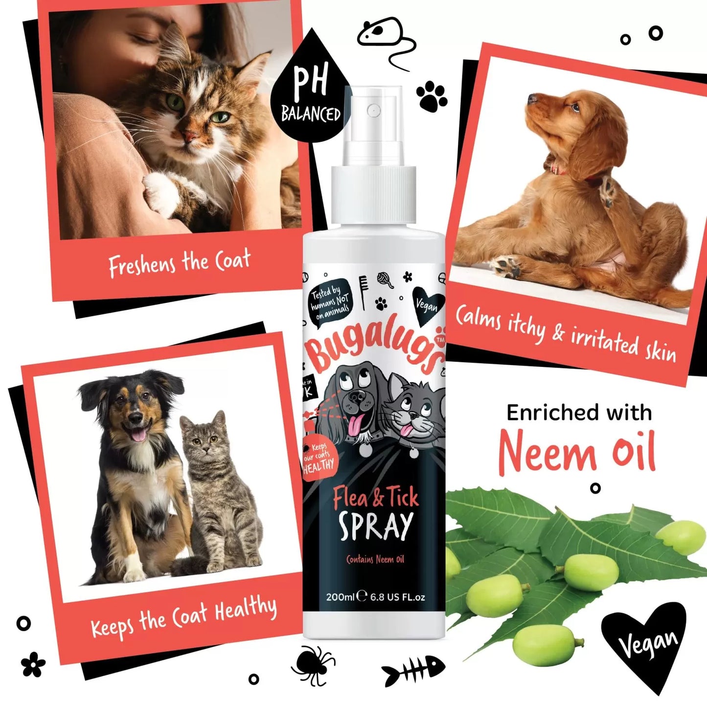 Bugalugs Flea and Tick Spray