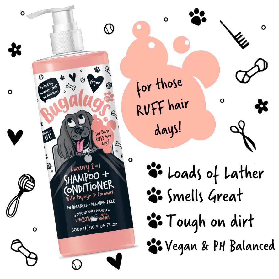 Bugalugs Papaya & Coconut Dog Conditioner
