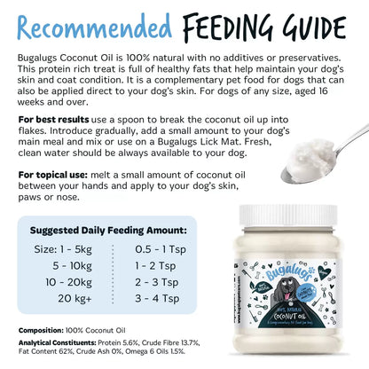 Bugalugs 100% Natural Coconut Oil