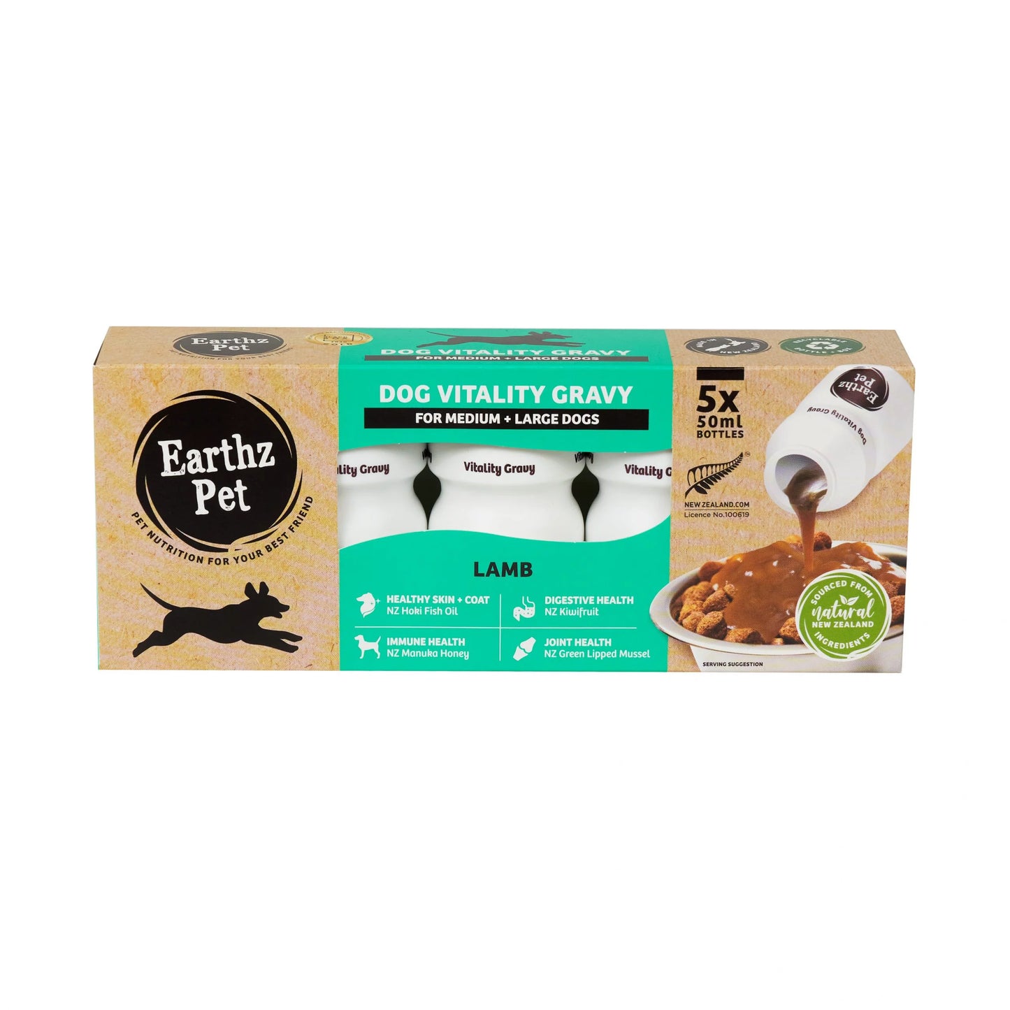 Vitality Lamb For Large Dogs 50ml