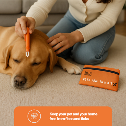 Flea and Tick Kit for Dogs