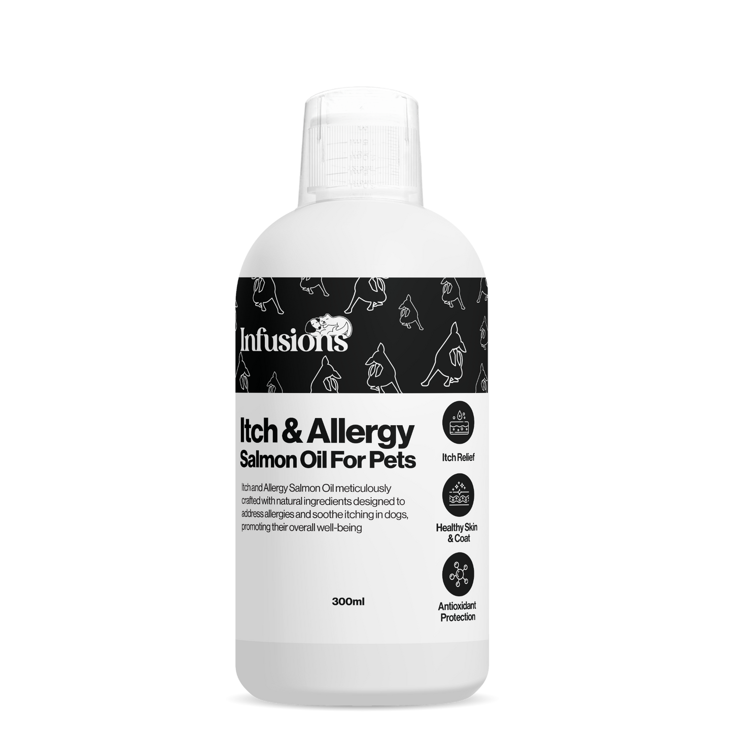Itch & Allergy Salmon Oil For Pets