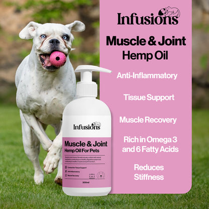 Muscle & Joint Hemp Oil For Pets
