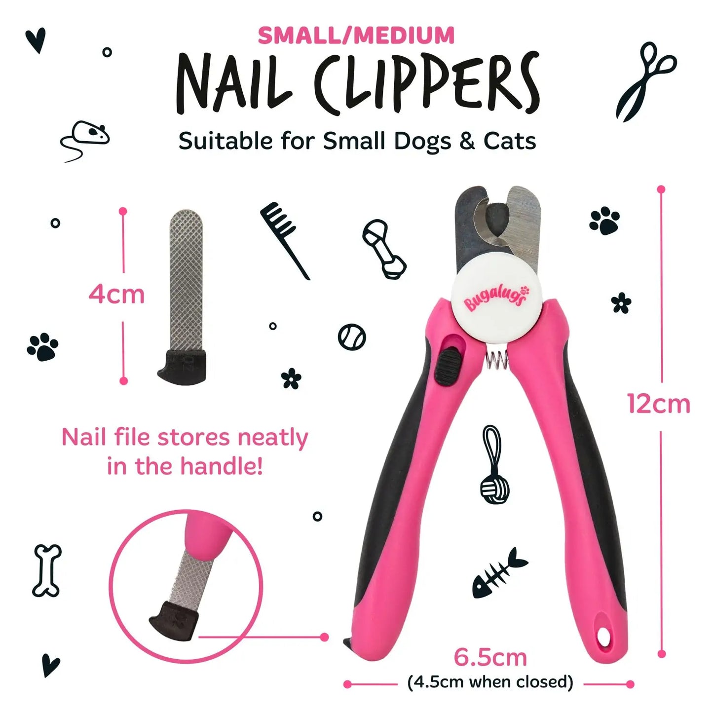 Bugalugs Pet Nail Clippers