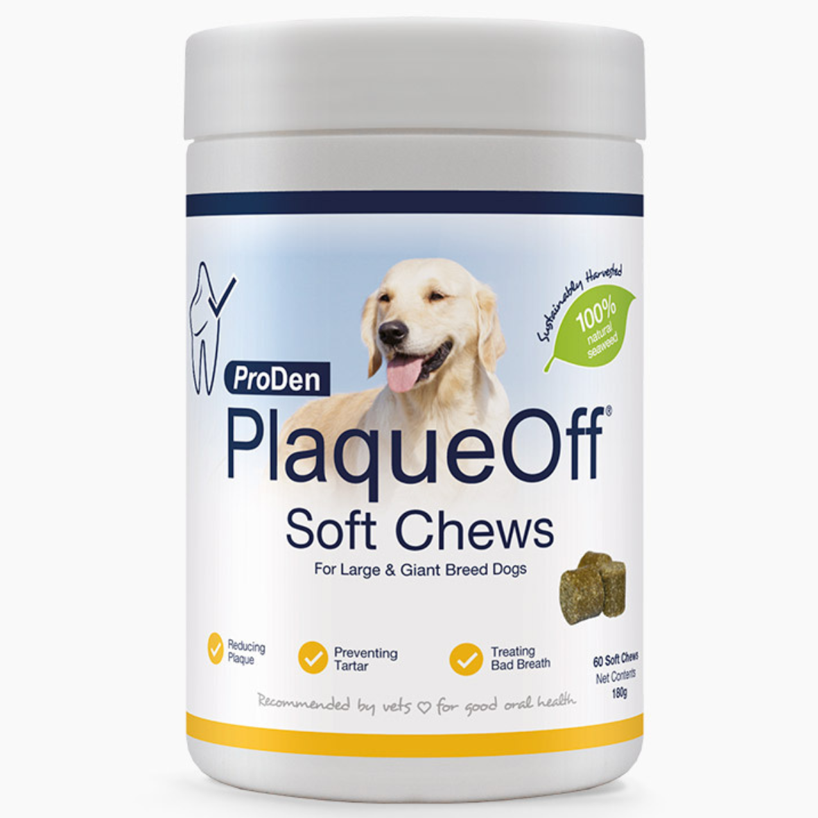 Proden PlaqueOff Soft Chews Large Dog (60)