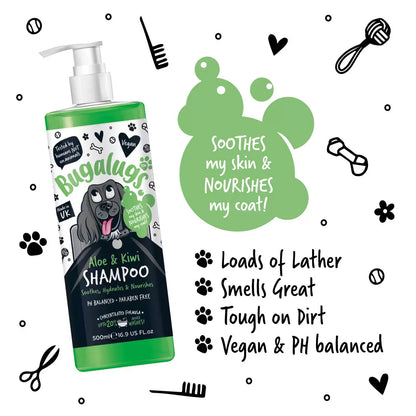 Bugalugs Aloe & Kiwi Dog Shampoo