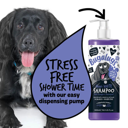 Bugalugs Maxi White Dog Shampoo