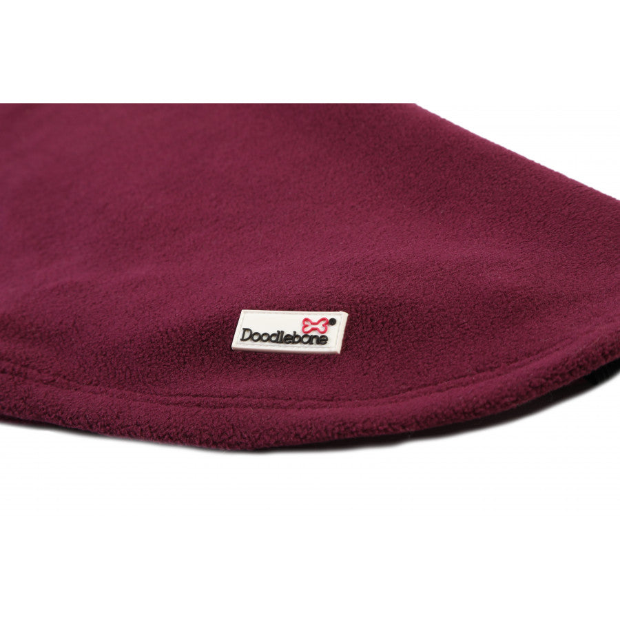 Doodlebone Fleecy Jacket Burgundy