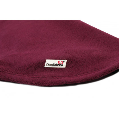 Doodlebone Fleecy Jacket Burgundy