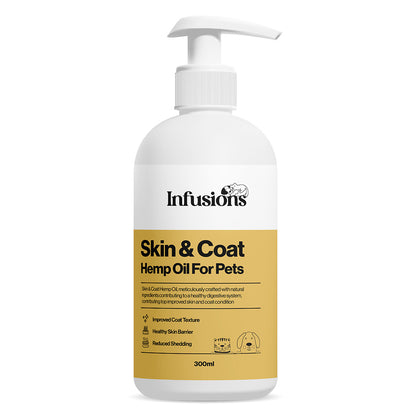 Skin & Coat Hemp Oil For Pets