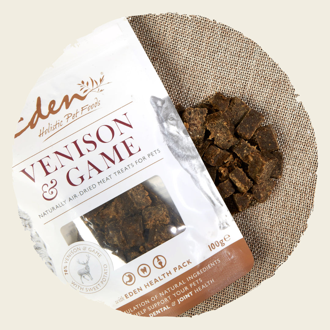 Eden Venison & Game Treats for Dogs and Cats 100g | Buy Now – OurPetsLife