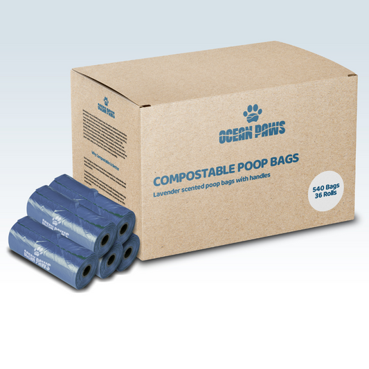 Compostable Dog Poo Bags 36 rolls (540 bags)
