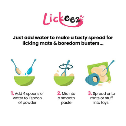 Lickeez Enrichment Spread Mix Bundle (3x)