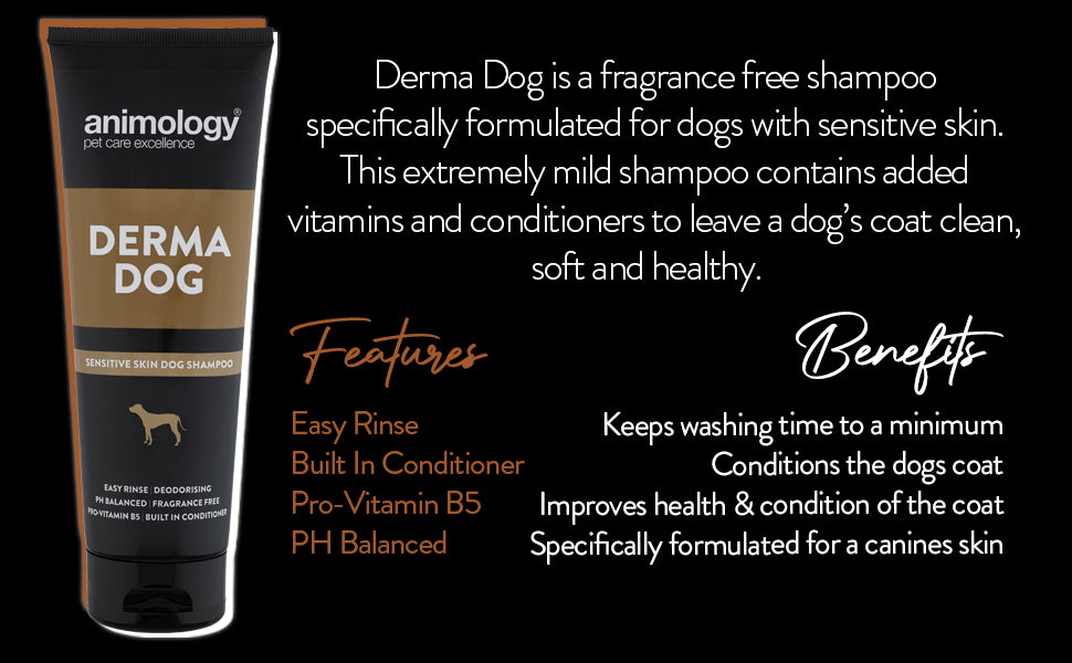 Animology Derma Dog Shampoo 250ml