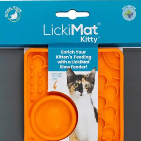 LickiMat Kitty Cat Food Mat