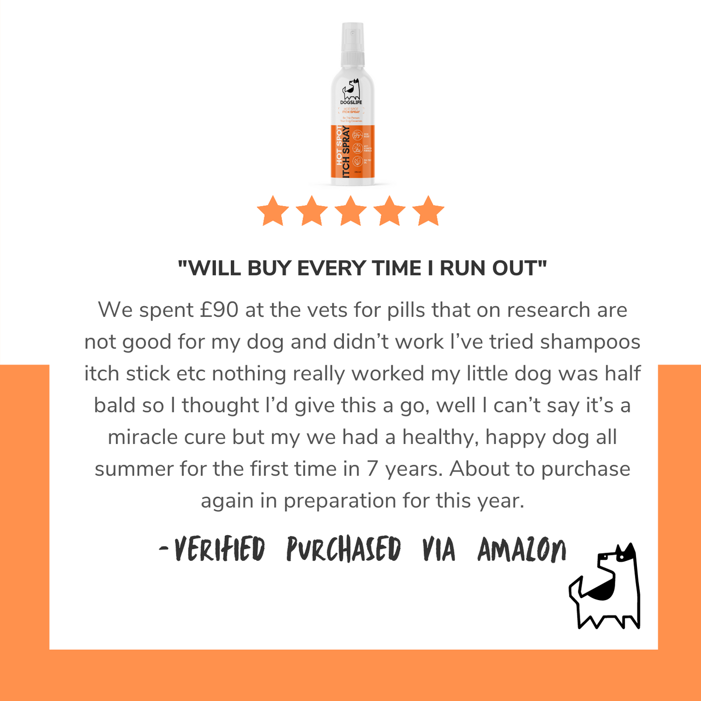 Itch Spray for Dogs