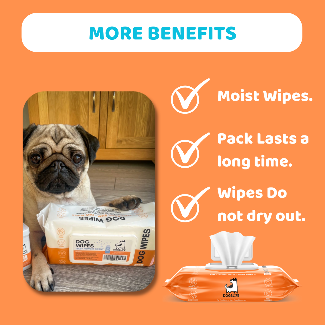 Scented Dog Wipes