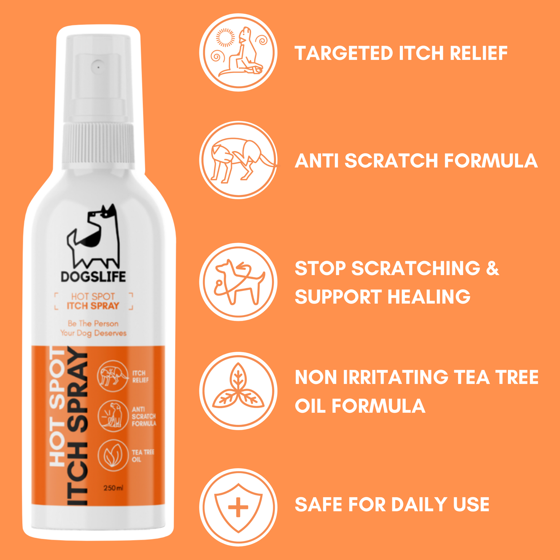 Essential oil anti itch spray for dogs deals