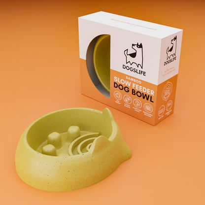 Slow Feeder Dog Bowl